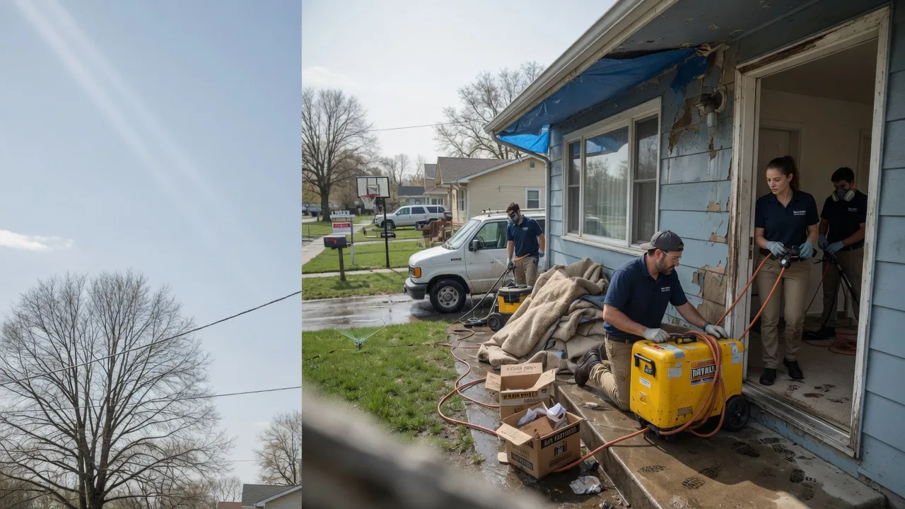 Basement Flood Cleanup in Laceyville, PA near me